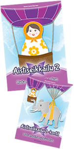 Aistiseikkailu 2 -kirja ja -kortit