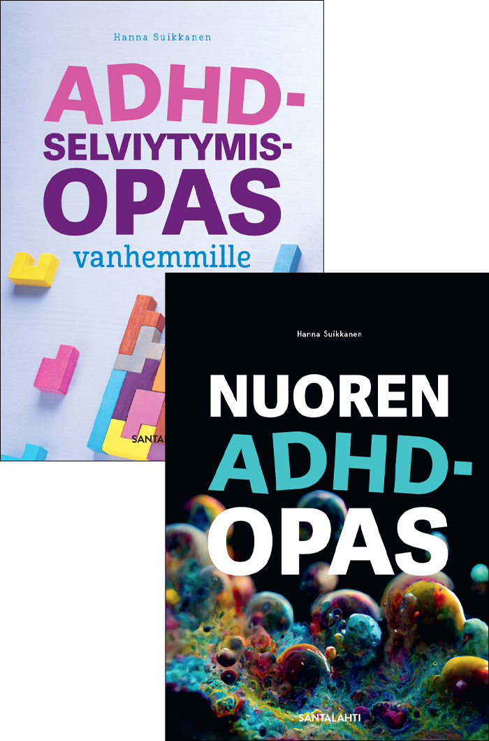 Nuoren adhd-opas & Adhd-selviytymisopas vanhemmille